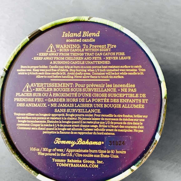 NWT Tommy Bahama - Island Life Candle - Picture 6 of 6
